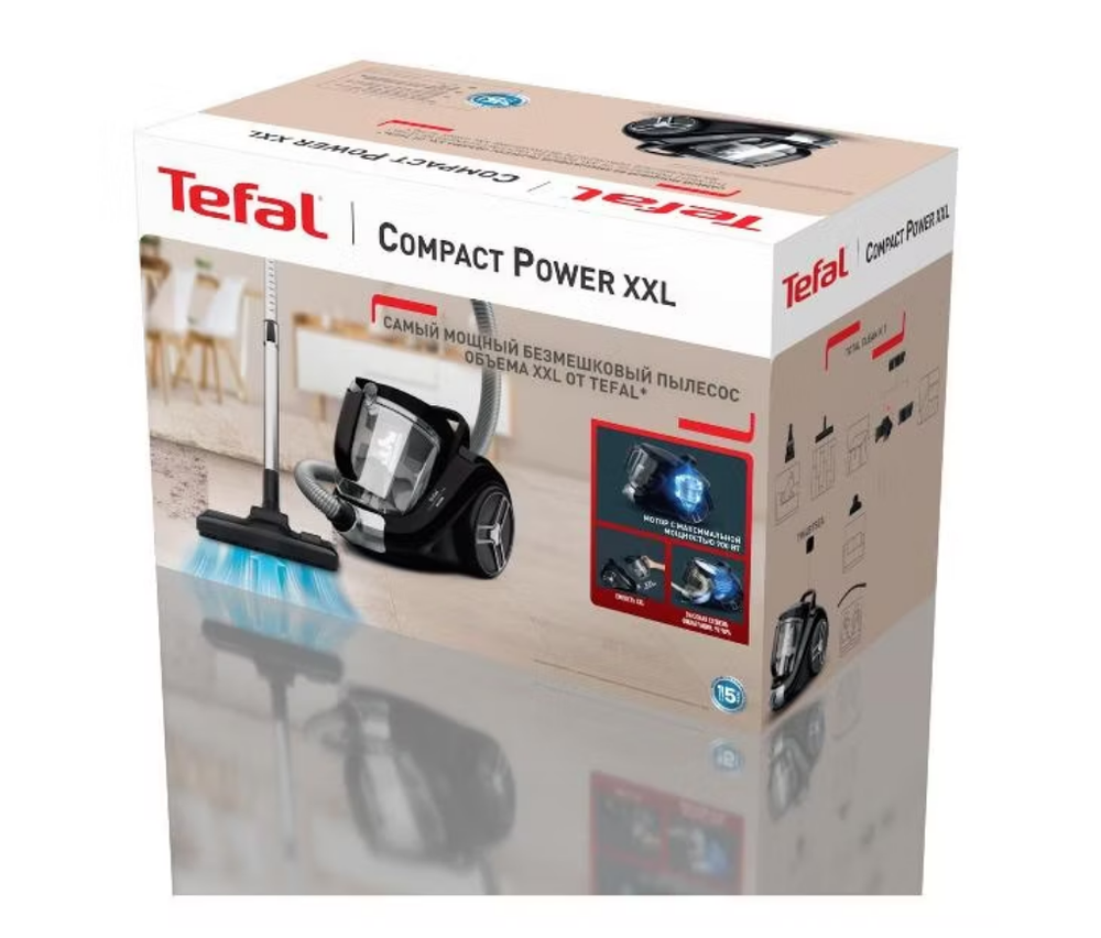 Стационарный пылесос Tefal TW4B75EA (q)