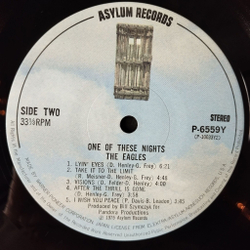 Винтажная виниловая пластинка LP Eagles One Of These Nights (Japan 1981) (Obi) Take It To The Limit