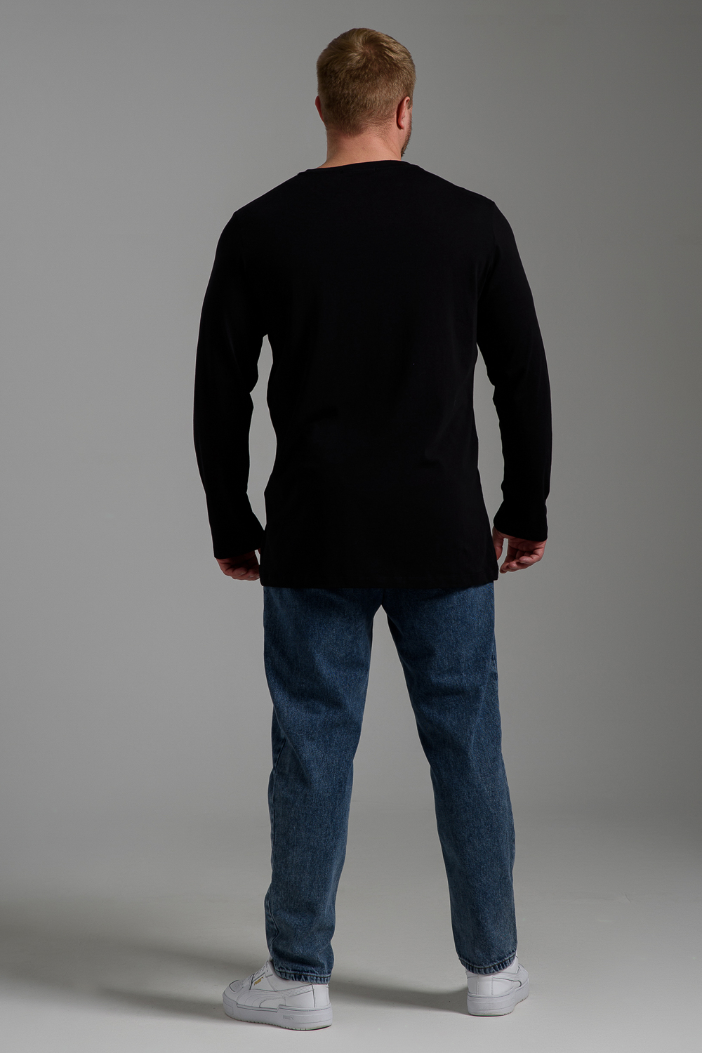 8546 Футболка с длинным рукавом мужская