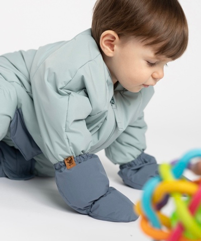 Демисезонные рукавички Bloom (синий)