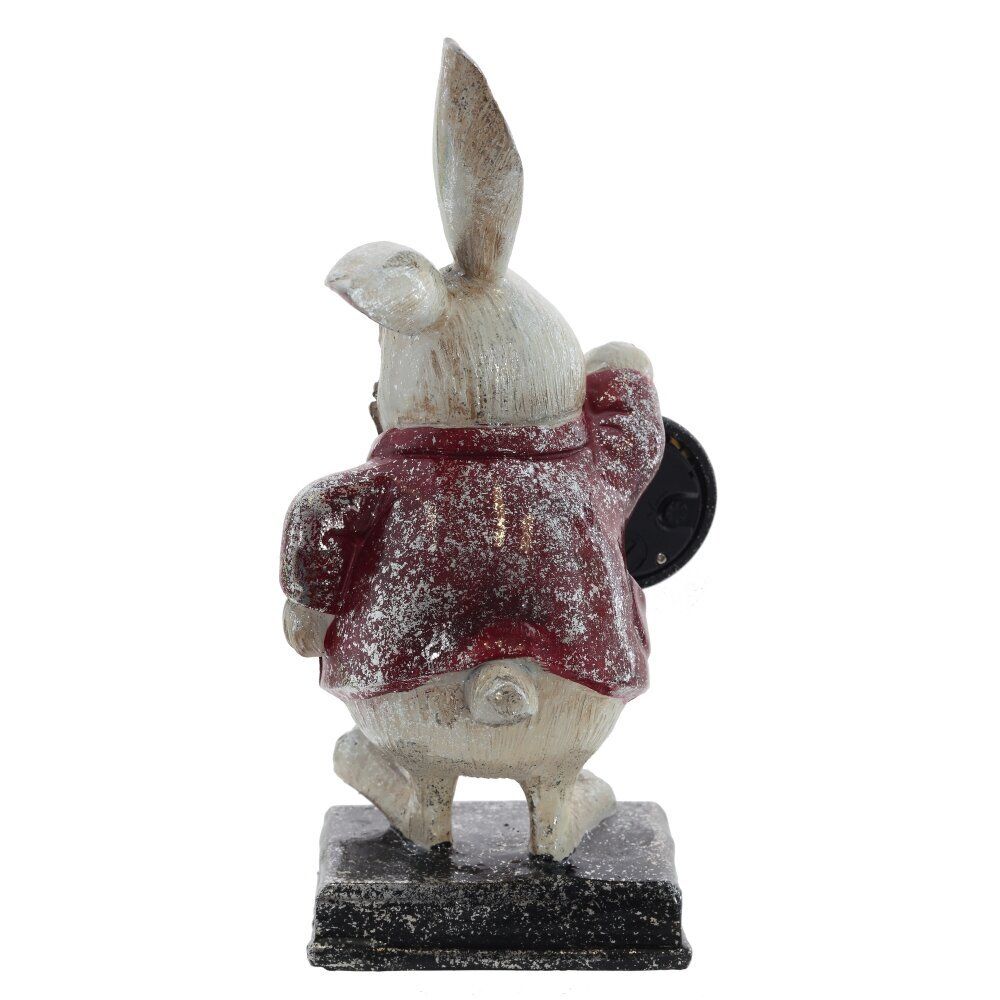 GAEM Фигурка декоративная "Кролик" с часами (LR44x1), L13 W13 H28 см