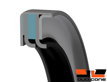 Армированная 2-кромочная манжета УР-54 (127x152.5x12) Ф4/сталь