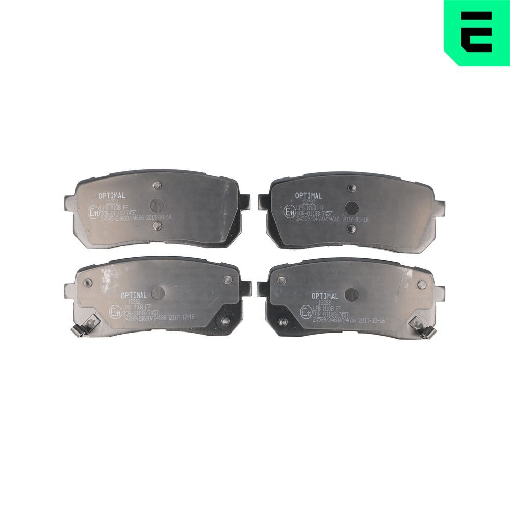 OPTIMAL - BP12282-OPT - Brake Pad Set, disc brake