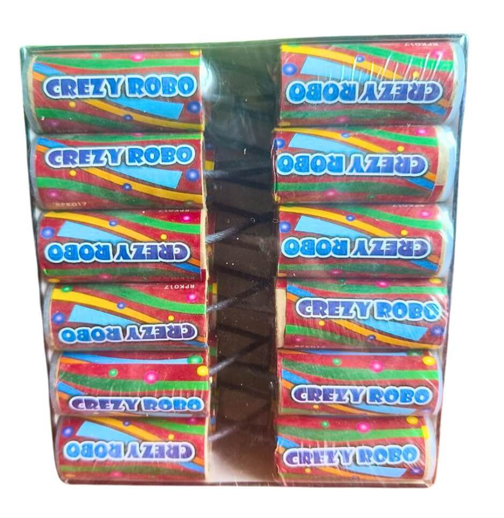 Петарды 'Crezy Robo' (RPK017) от РПК Залп, 3 г флэш-состава, упаковка 24 шт."