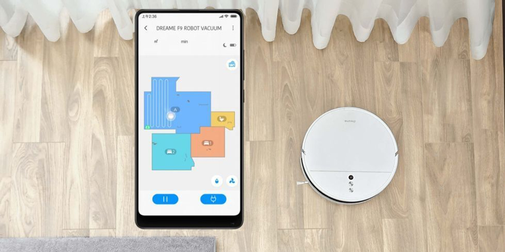 Робот-пылесос Xiaomi Dreame Robot Vacuum F9