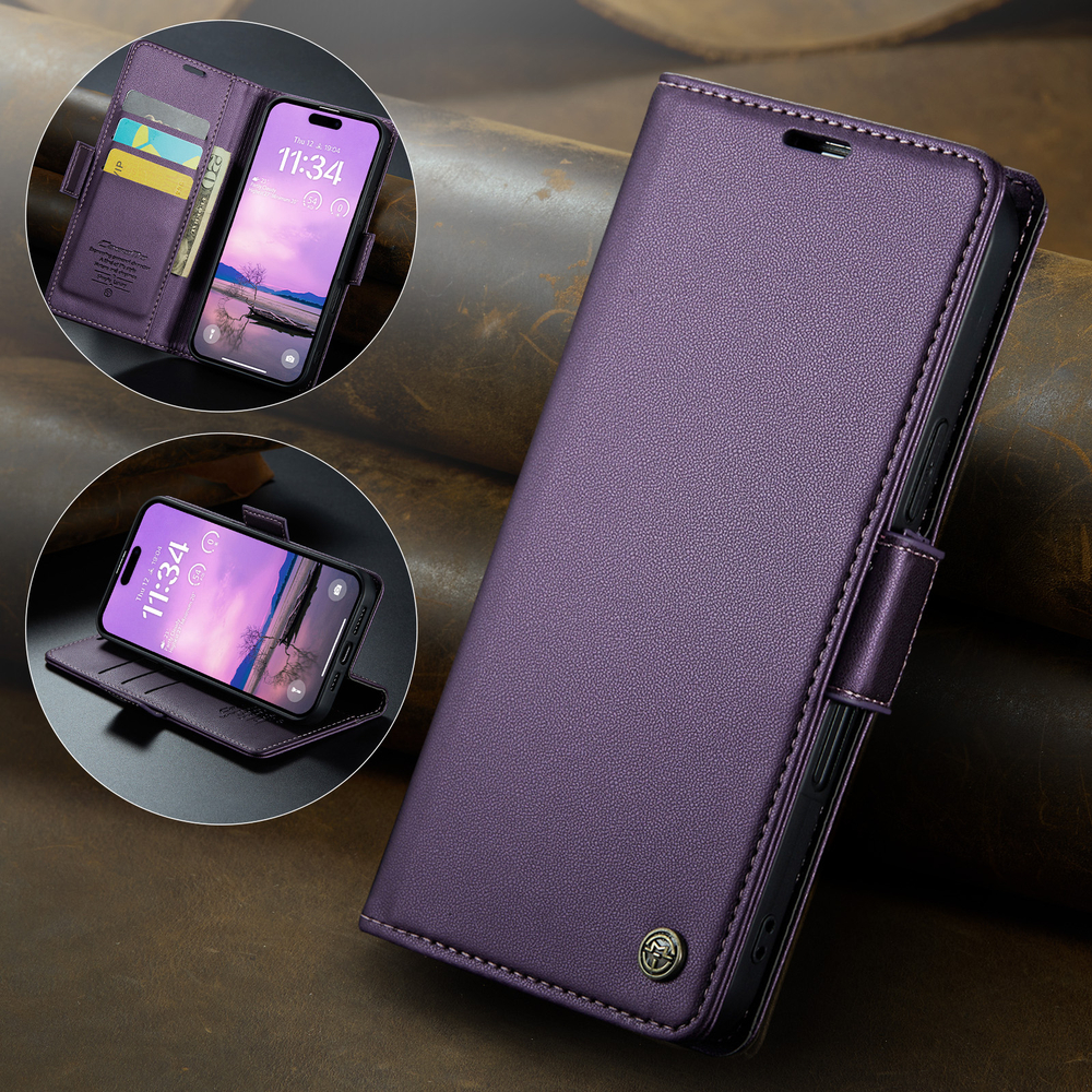 Чехол-книжка CaseMe Smooth iPhone 17 Pro