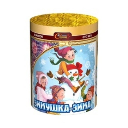 Батарея салютов Зимушка-зима   1"/9 залпов