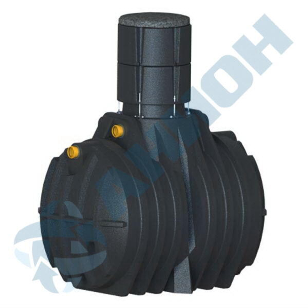 Секция колодца h=45 см Анион вертикальная (770x770x450см;серый) - арт.559468