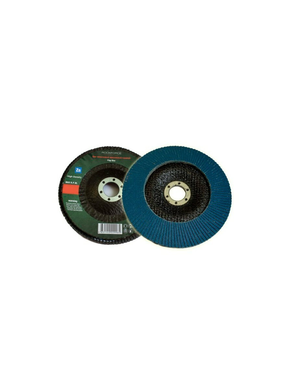 Круг лепестковый торцевой 125х22мм (P150,''мелкий шаг'') RockForce##Rock FORCE RF-FD5150H