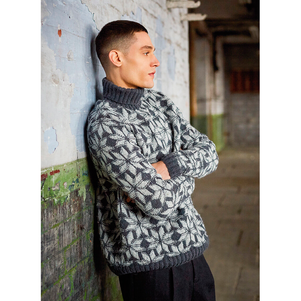 Брошюра Rowan "New Nordic Men’s Collection", дизайнер Arne & Carlos