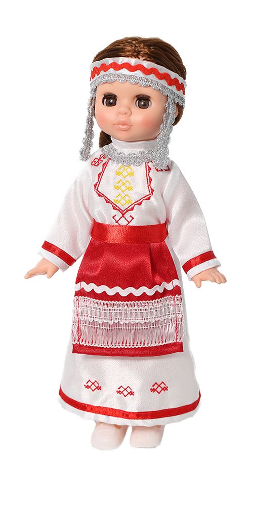 Кукла Эля в чувашском костюме 30,5см