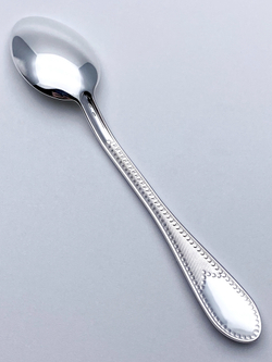 Ложка из серебра /Частичное чернение/Ангел-Хранитель