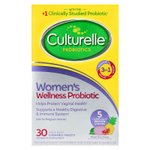 Culturelle, Пробиотики, пробиотики для женщин, фруктовое ассорти, 30 жевательных таблеток