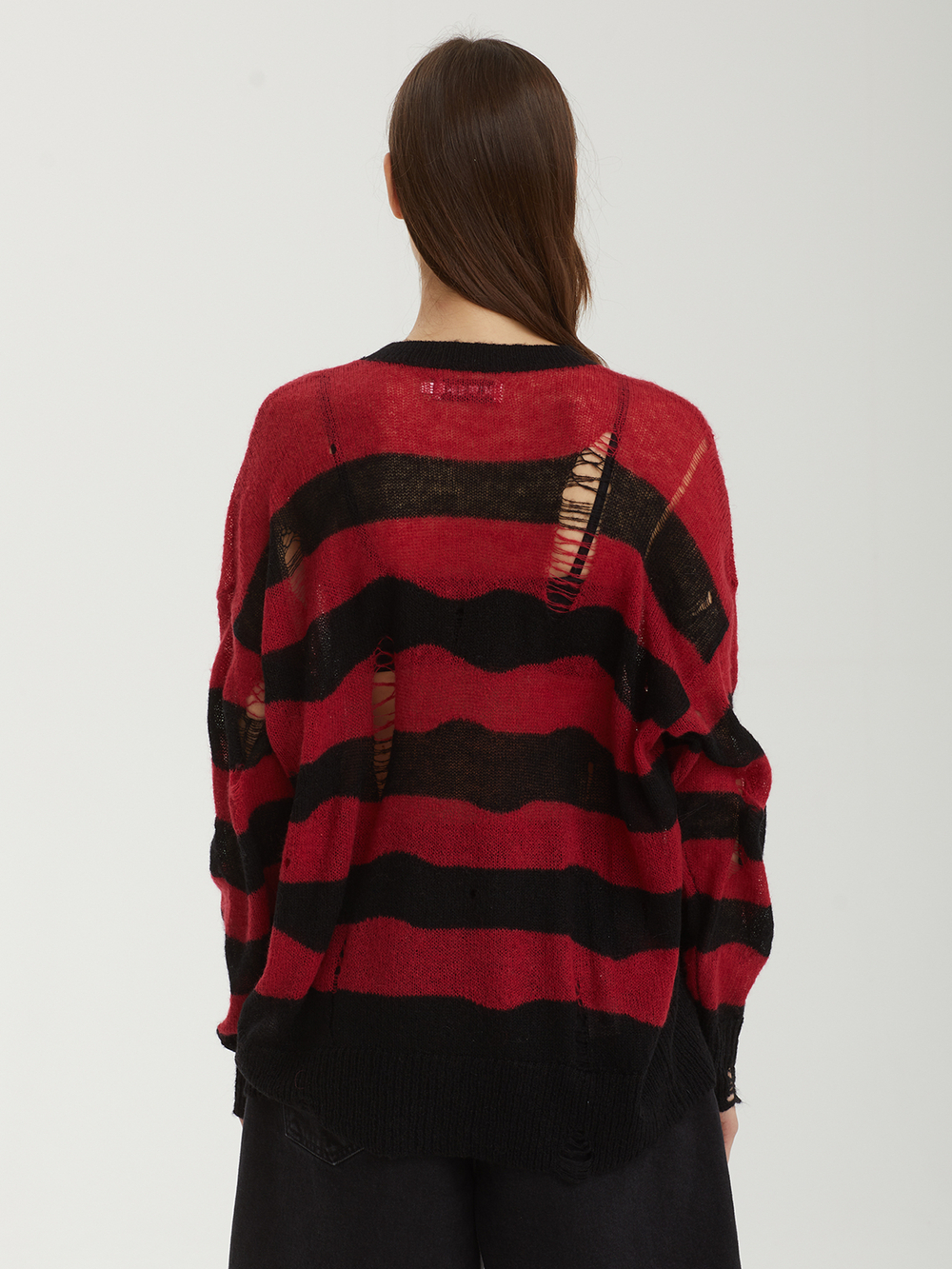 Женский Свитер Pick Wappen Damage Stripe
