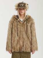 Женская Куртка Reversible Faux Fur