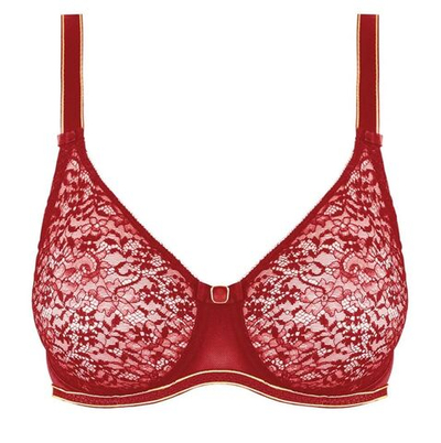 Классический бюстгальтер с мягкими молдированными чашками Allure (Размер: 80F) (Цвет: красный)