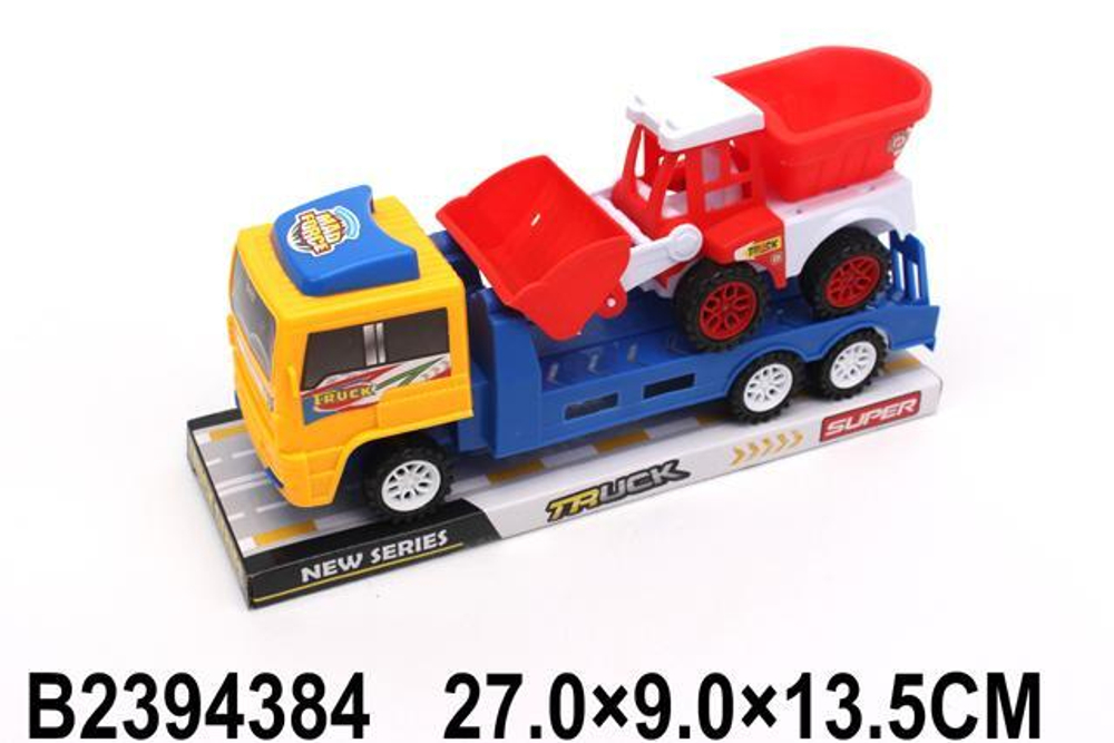 Автовоз ин. 27см +спецтехника, ПК 188-18