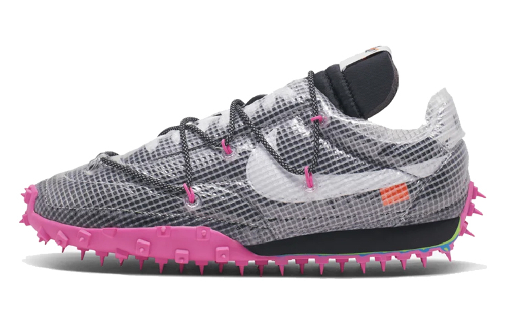 Кроссовки Off-White X Nike Waffle Racer (Женская размерная сетка)
