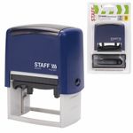 Штамп самонаборный 8-строчный STAFF, оттиск 60х40 мм, "Printer 8027", КАССЫ В КОМПЛЕКТЕ, 237430