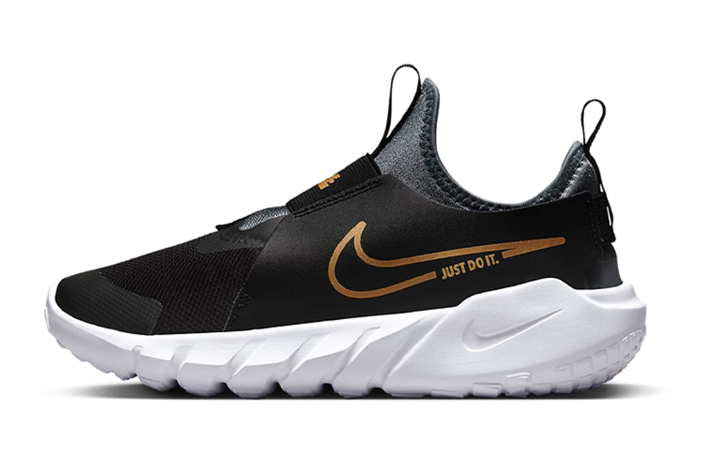 Женские кроссовки Nike Flex Runner 2 'Black Metallic Gold' DJ6038-007