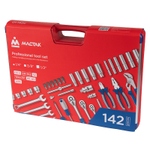 МАСТАК (01-142C) Набор инструментов универсальный, 142 предмета