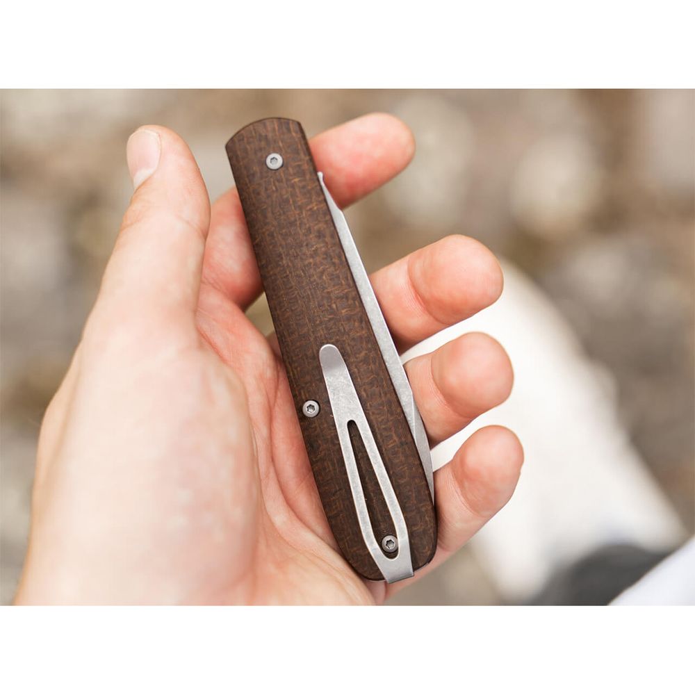 Складной нож Boker 112946 Coffin Jute Micarta