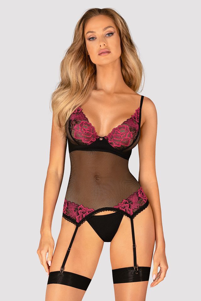 Корсет Rosenty с цветочным узором