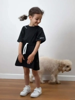 Платье в сад спортивное на завязках детское