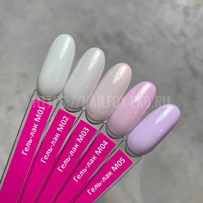 LOVELY Гель-лак M03 (полупрозрачный), 7 ml