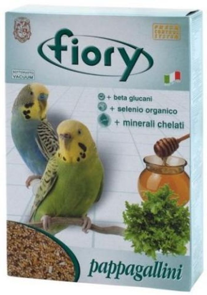 Зерносмесь для волнистых попугаев FIORY Pappagallini, Коробка 400 г Зерносмесь для волнистых попугаев FIORY Pappagallini, Коробка 400 г