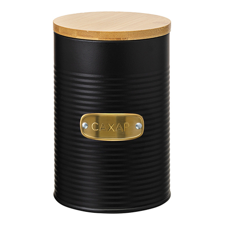 Банка для хранения сахара 1.3л Smart Solutions Irmel графит