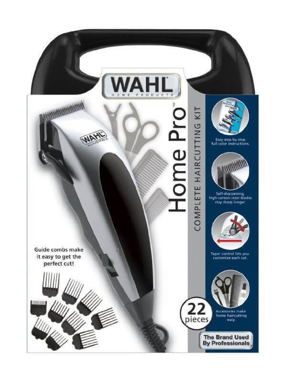 Триммер WAHL HomePro Clipper, серебристый/черный (9243-2216) - 5