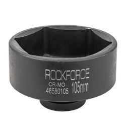 Головка ударная глубокая, 1'', 105мм (6гр.) RockForce RF-48580105
