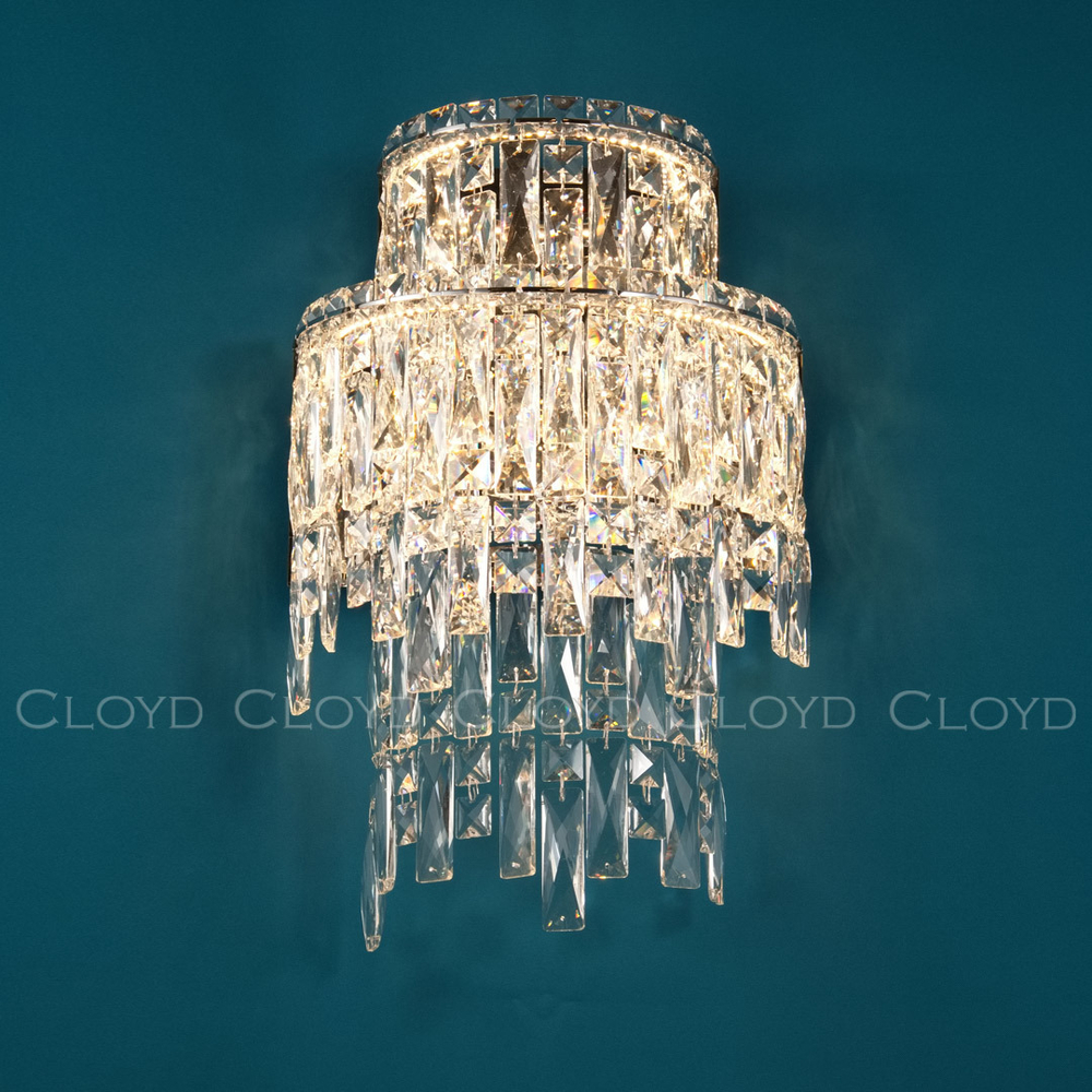 Бра Cloyd ANTREA-A W2 / выс. 48 см - хром (арт.20340)