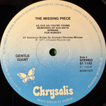Gentle Giant ‎– The Missing Piece (Европа 1979г.)
