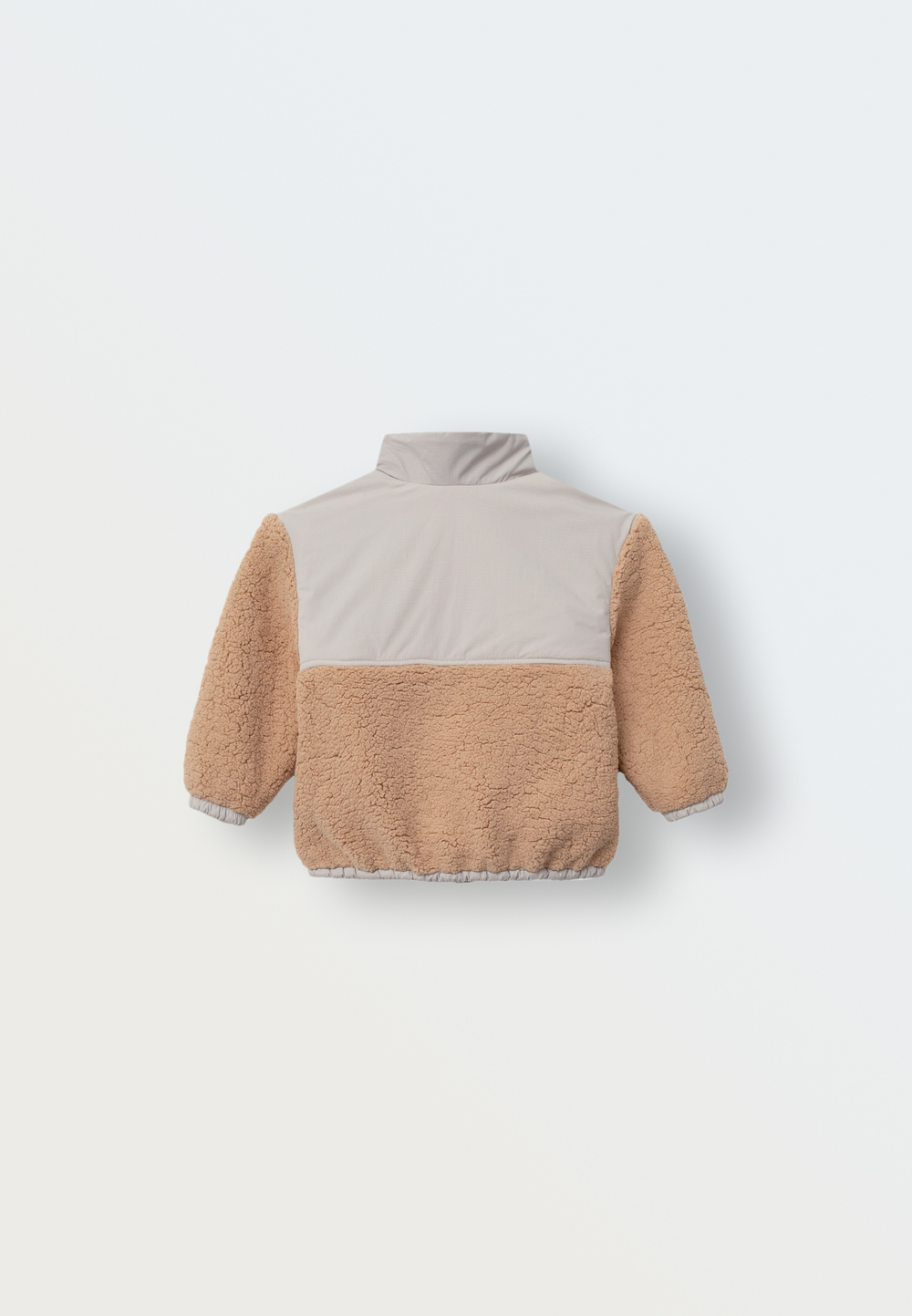 Куртка демисезонная из шерпы (сливочный)