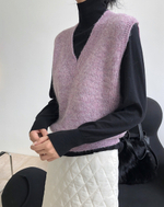 Жилет с v-образным вырезом