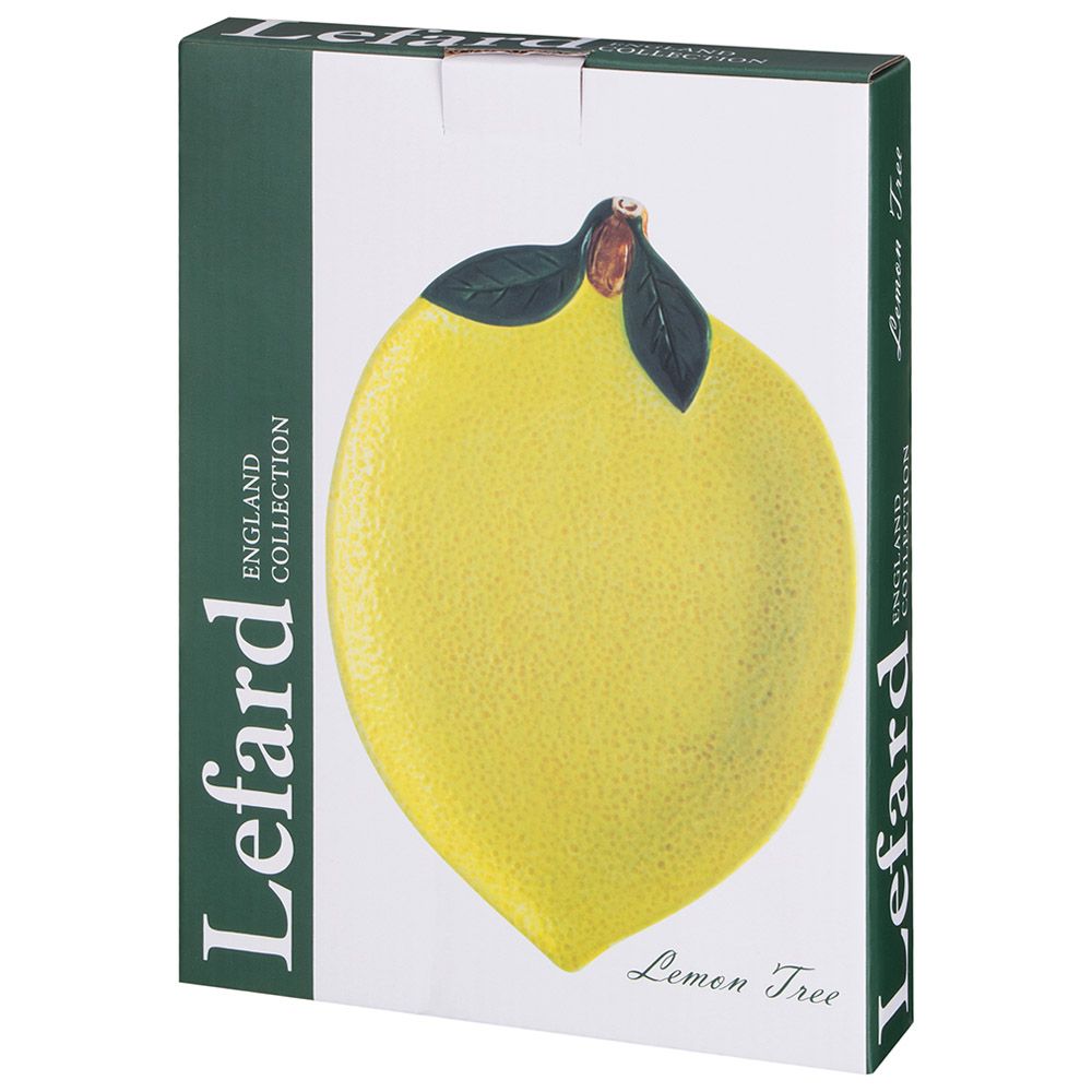 ТАРЕЛКА LEFARD "ЛЕМОН ТРИ" 28,5*20*3,5 СМ