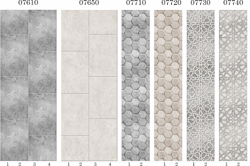 Панель ПВХ фотопечать 3D Panda 3Д текстура 2700х250 мм