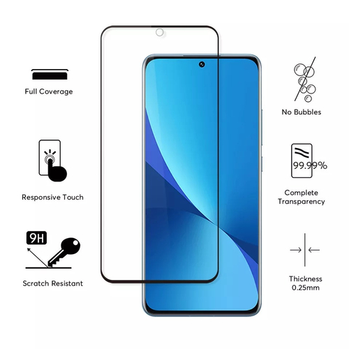 Стекло 6D c олеофобным покрытием для Xiaomi Mi 12 Lite 5G, G-Rhino