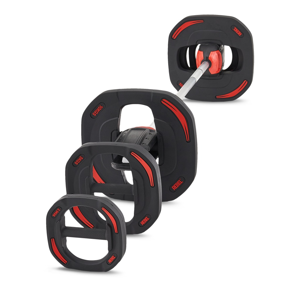 Диски 2,5 кг для памп-штанги для аэробики REBEL R-SMRTP (пара)