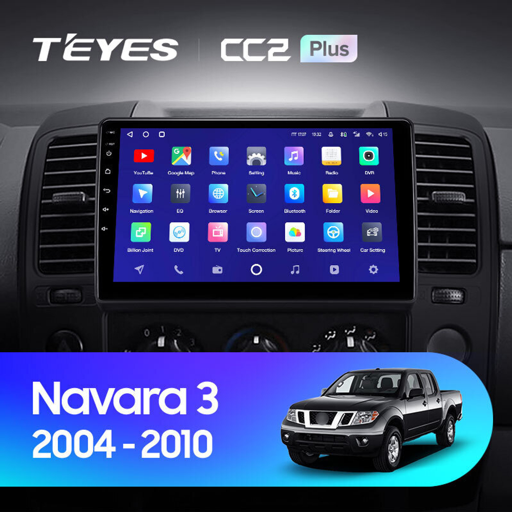 Teyes CC2 Plus 9" для Nissan Navara 2004-2010