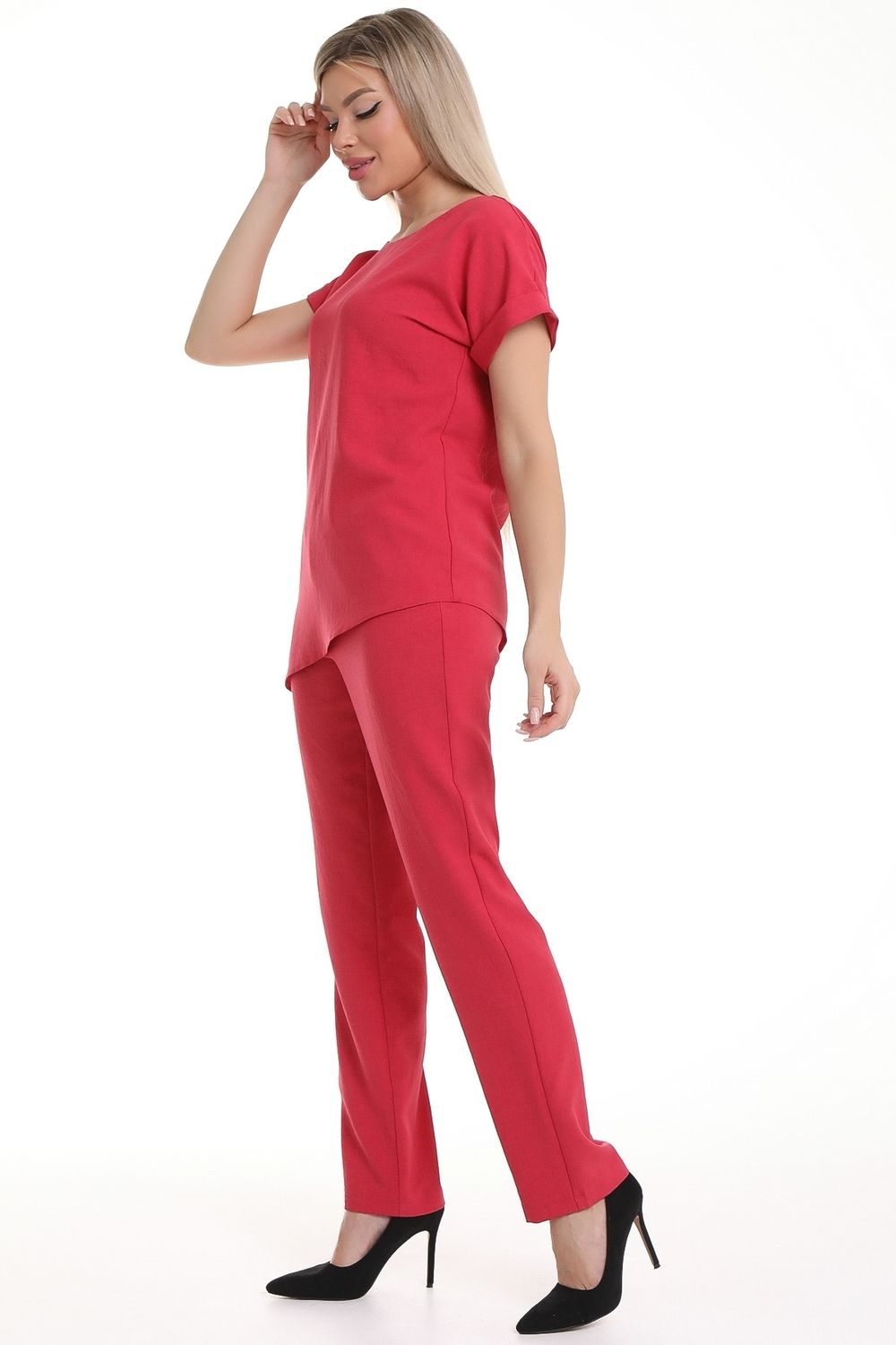 Костюм Летний тренд (малиновый) Diolche