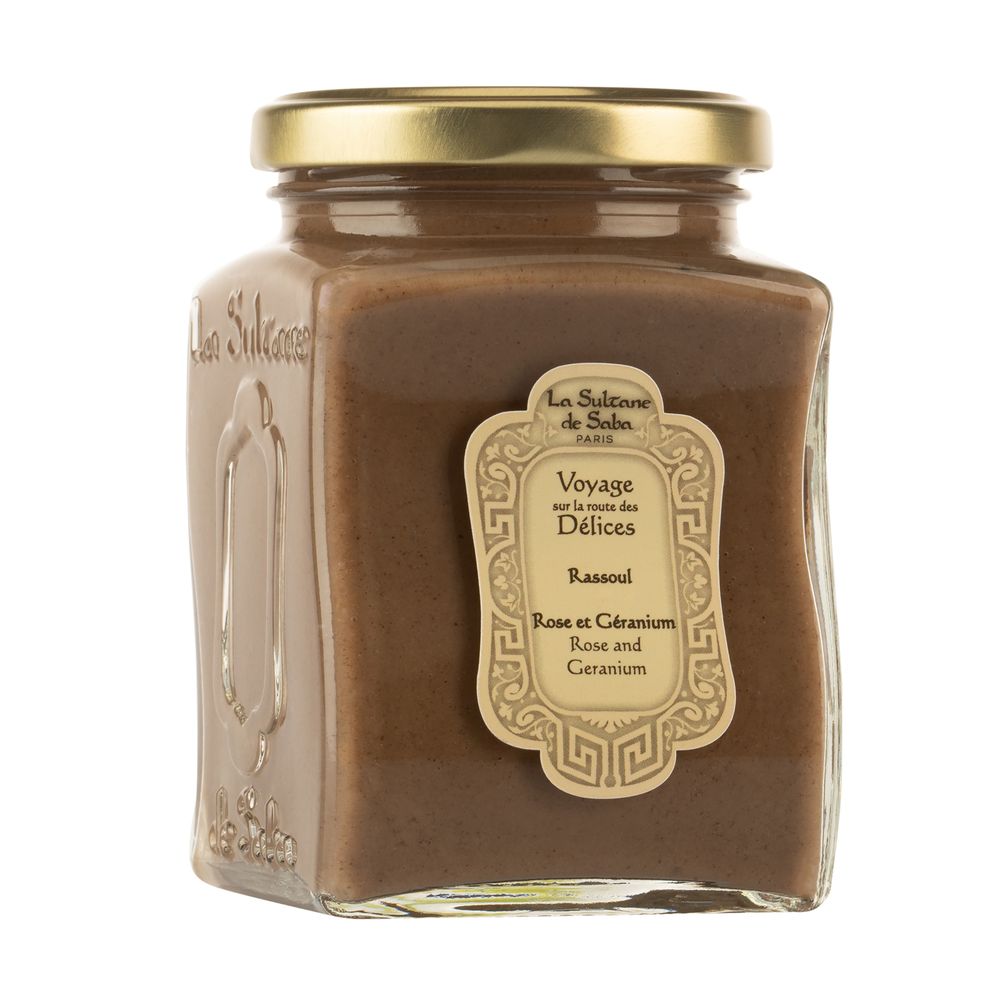Маска-рассул La Sultane de Saba RASSOUL Rose and  Geranium 300 мл