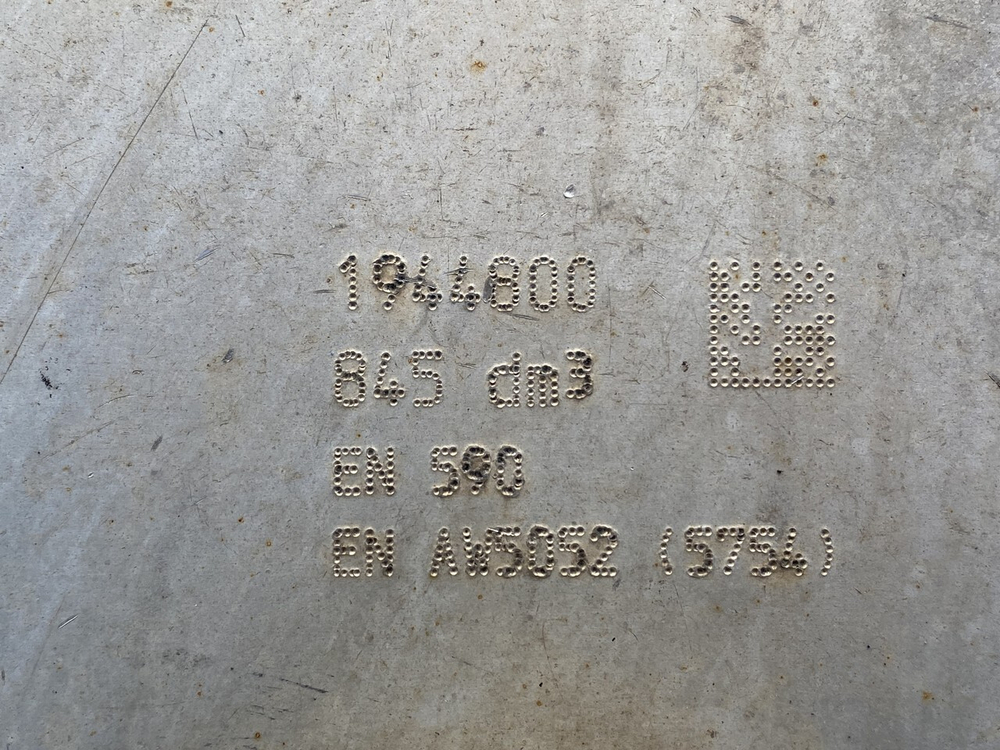 Бак топливный 850L 2018г