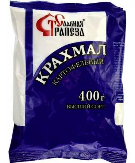 Крахмал картофельный 400г. Славная трапеза