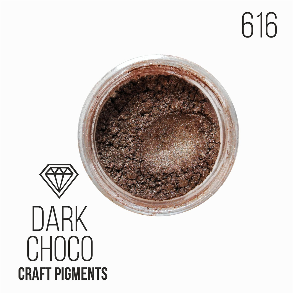 CraftPigments "Dark Choco", темный шоколад, 25мл