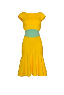 Платье с рукавами крылышки 05-15SS