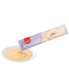 Wanpy Cat Лакомство для кошек «нежное пюре» из тунца и краба 14гр.