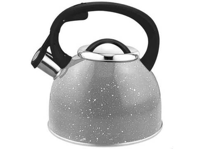 Чайник 2,5л нерж со свистком Arte 280826